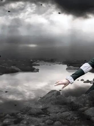 Девушка с волком