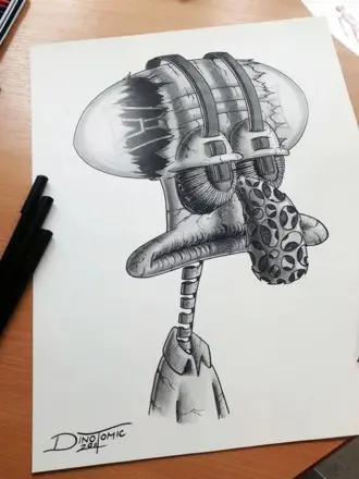 Dino Tomic рисунки