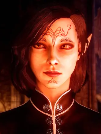 Dragon age Inquisition эльфийка