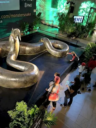 Древняя змея ТИТАНОБОА