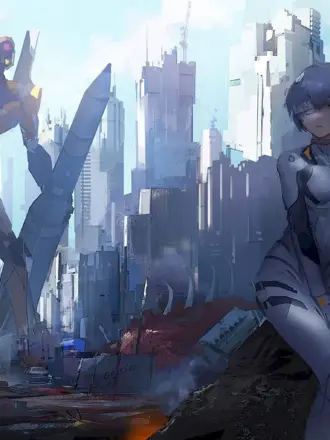 Ева аниме Евангелион