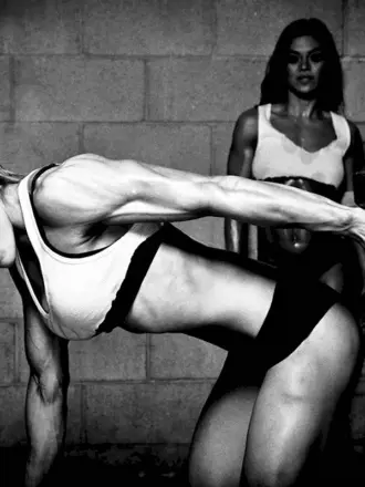 Fitness model Pauline Nordin