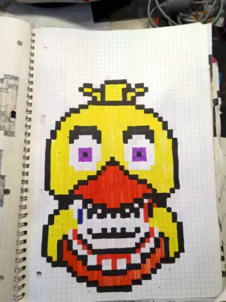 FNAF по клеточкам