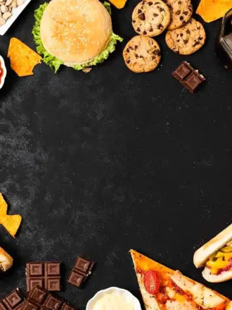 Фон для фаст фуда