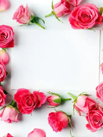 Фон с цветами