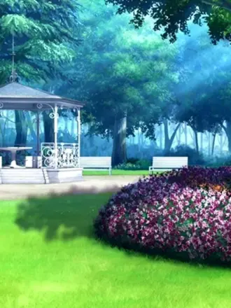 Фон сада для гача лайф