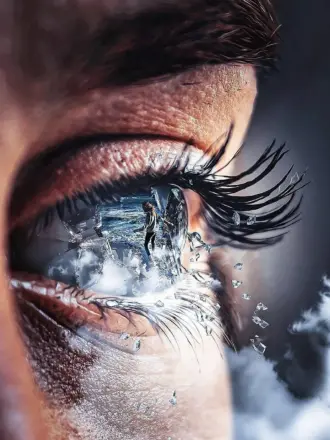 Фотоманипуляции Джастина майна