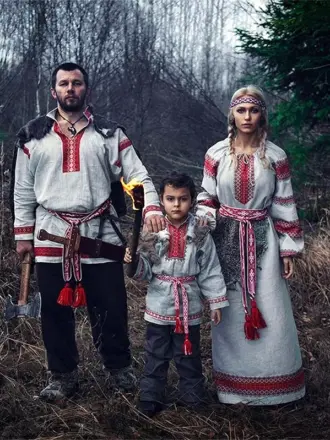 Фотосессия в стиле язычества
