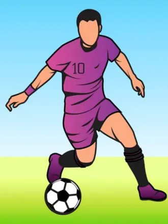 Футболист иллюстрация