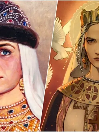 Княгиня Ольга Русь древняя Русь