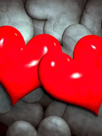 Красивое сердце