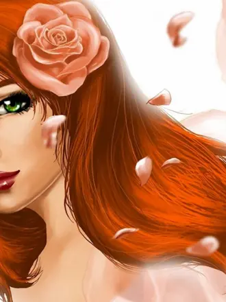 Красивые мультяшные девочки