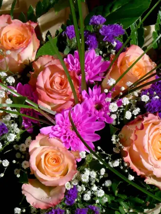 Красивый букет цветов