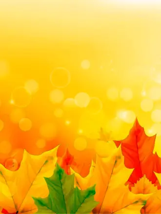 Красивый осенний фон