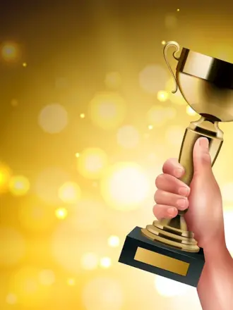 Кубок в руках