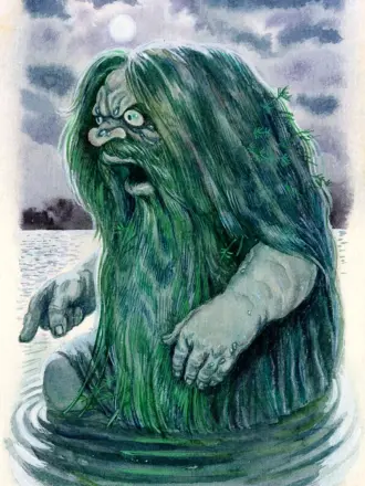 Леший Кикимора водяной