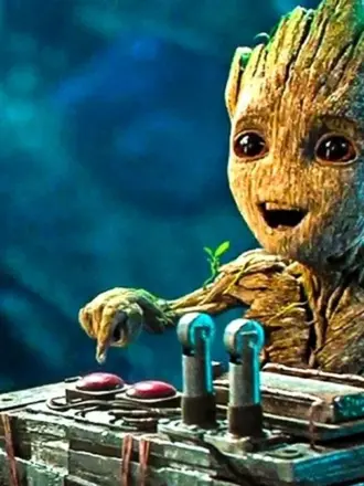 Маленький Грут Стражи Галактики 2