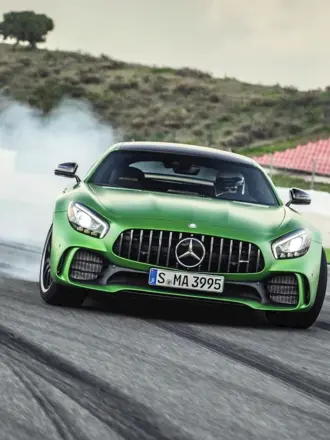 Мерседес АМГ gt дрифт