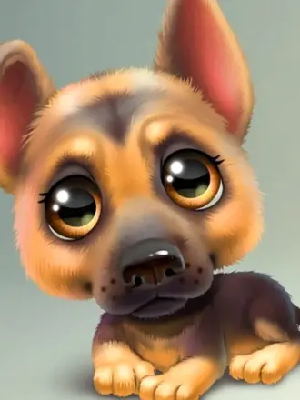 Милые мультяшные животные