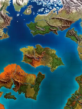 Мир Dungeons and Dragons Map