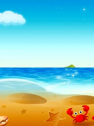 Море мультяшное