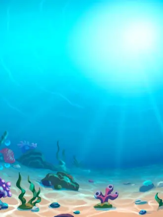 Морское дно для детей