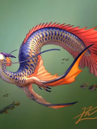 Морской дракон Draco Marinus
