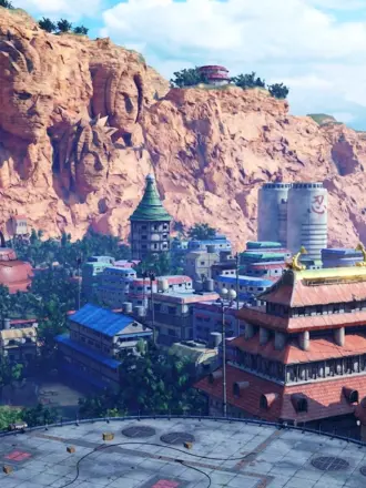 Наруто деревня Коноха