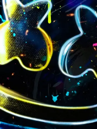 Неоновые обои