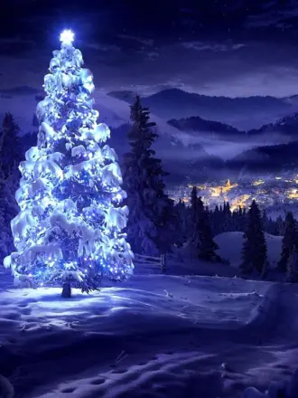 Новогодняя зима