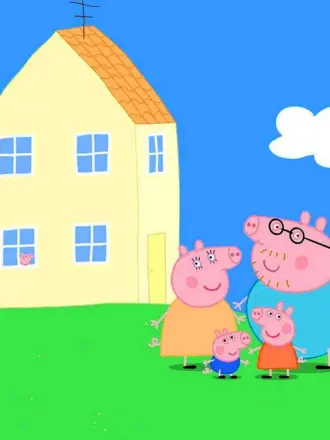 Обложка мультика Свинка Пеппа