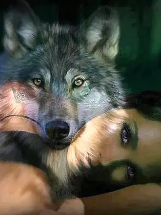 Одинокая волчица