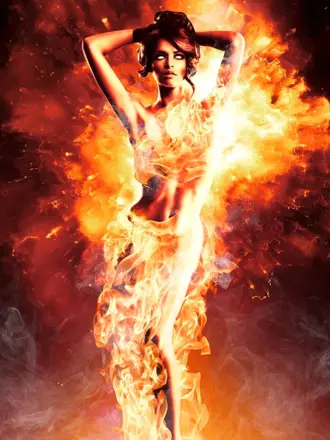 Огненная женщина