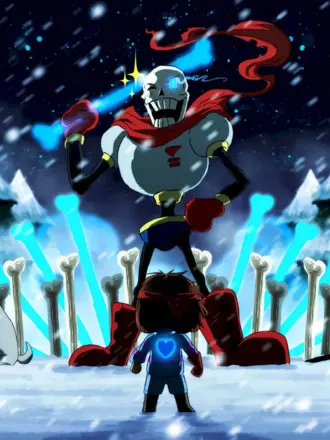 Papyrus битва Undertale