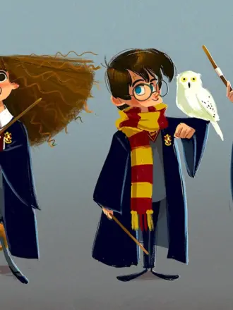 Персонажи Гарри Поттера мультяшные Гермиона