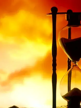 Песочные часы закат