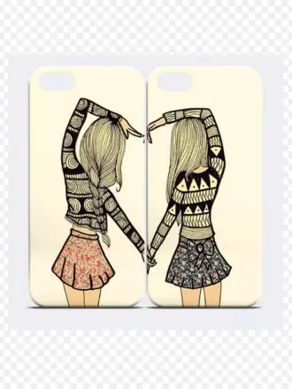 Подруги рисунок