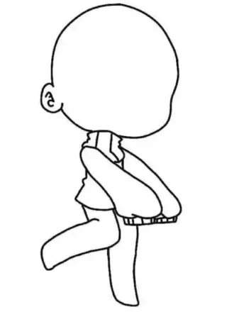 Позы для рисования гача