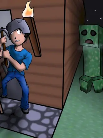 Прикольные картинки с МАЙНКРАФТОМ