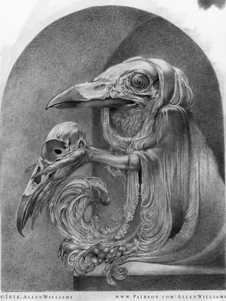 Рисунки карандашом фэнтези