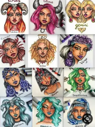Рисунки по знакам зодиака