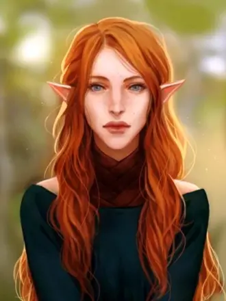 Рыжая эльфийка Dragon age