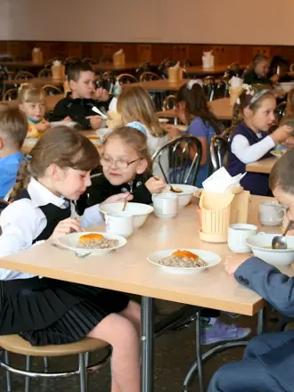 Школьная столовая