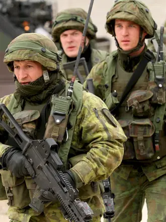 Солдат Российской армии