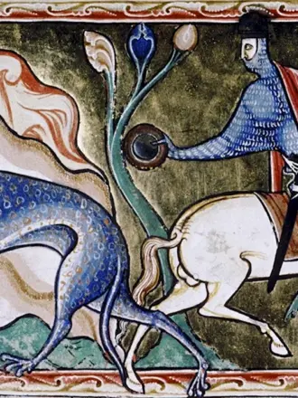 Средневековая живопись книжная миниатюра Бестиарий