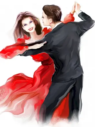 Танцующая пара