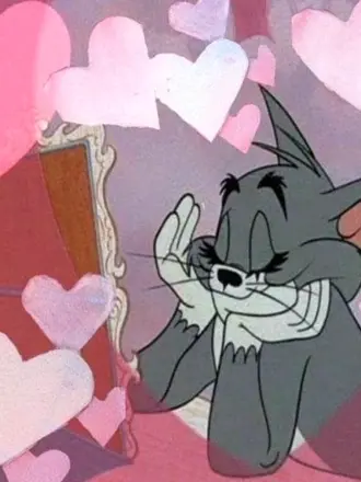 Том с сердечками