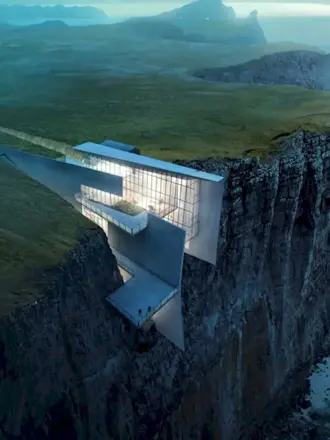 Triangle Cliff House Норвегия