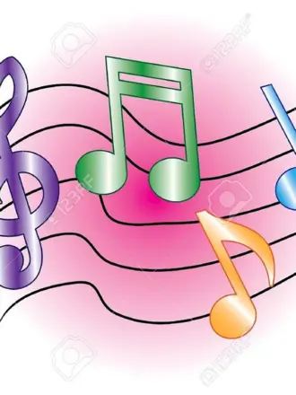 Цветные нотки ми