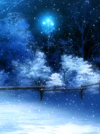 Улица зима гача лайф